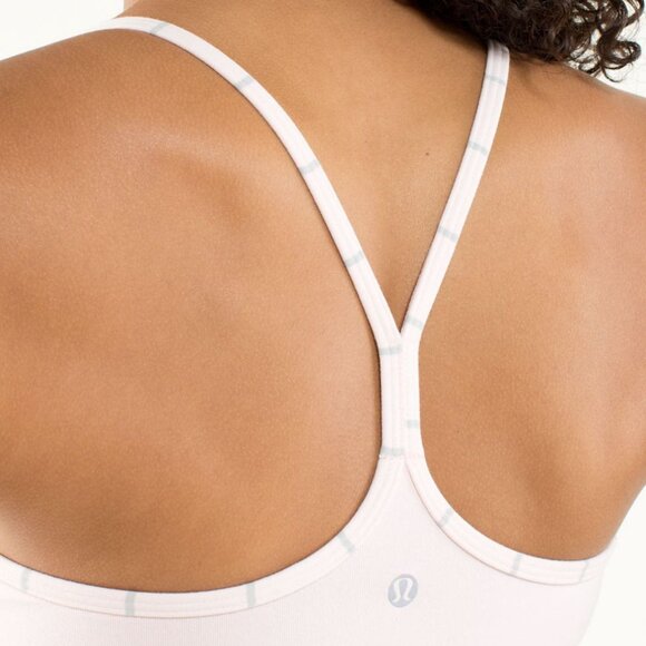 Lululemon Power Y Tank *Luon Light, Pretty Pink, Size 2, GUC - Picture 10 of 10